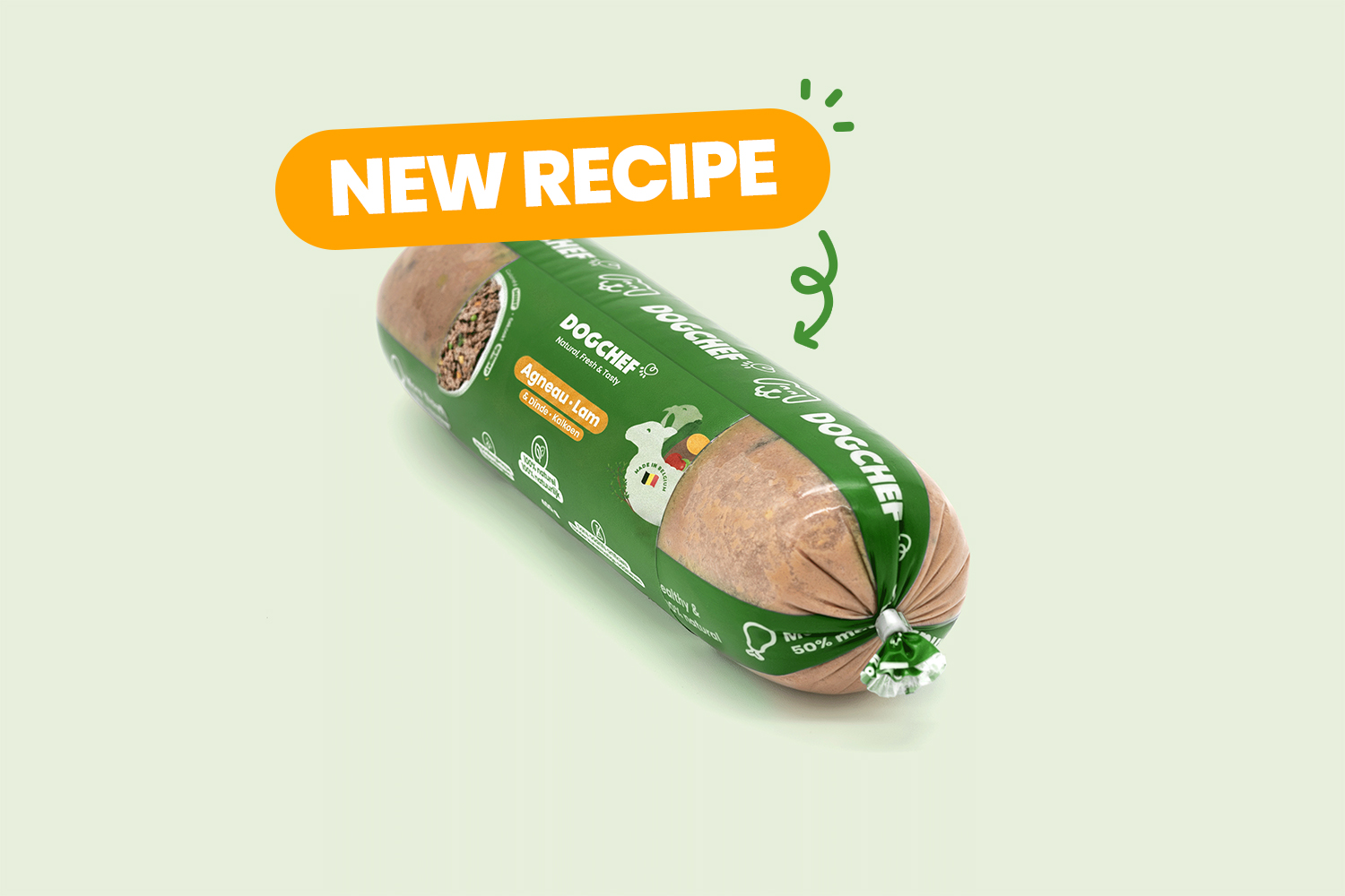 Box of 25 beef en chicken recipe meals (400 gr)