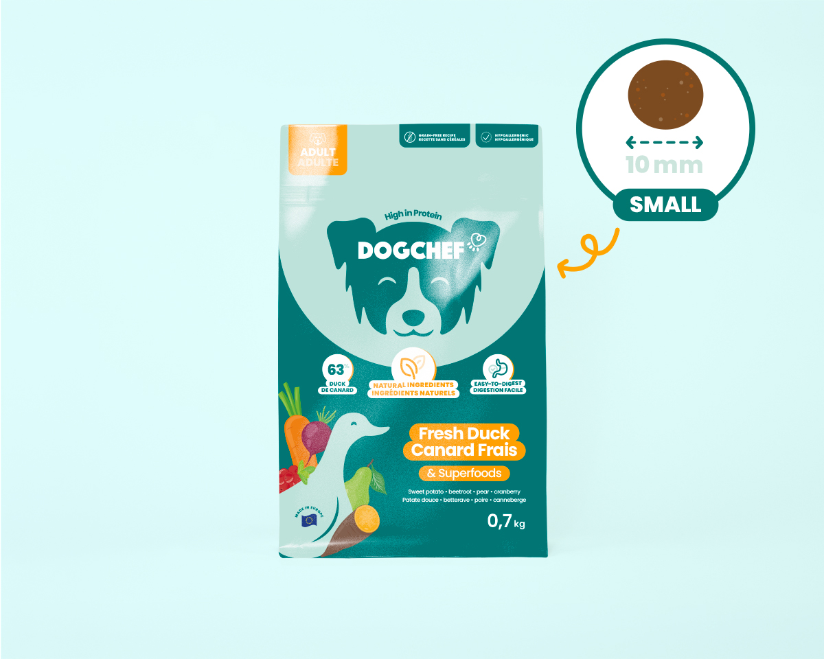 Duck kibble - 700 gr