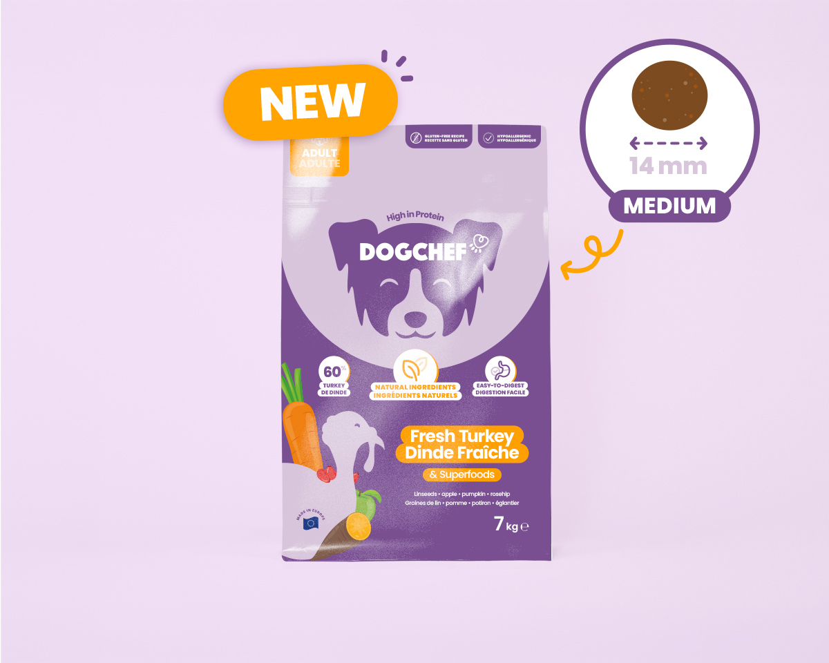 Turkey Kibbles 7 kg (Size: M)